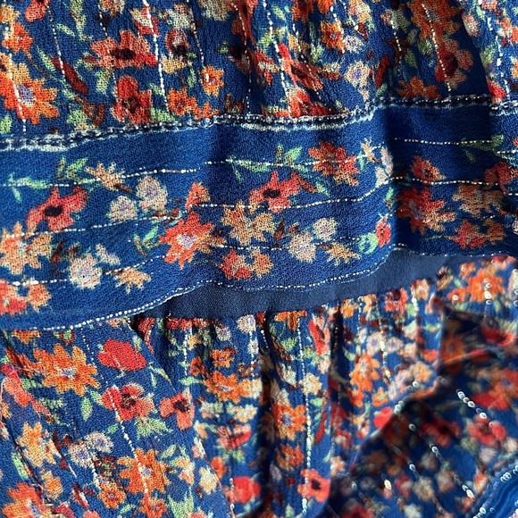 Saylor tiered blue mini dress - Picture 11 of 11